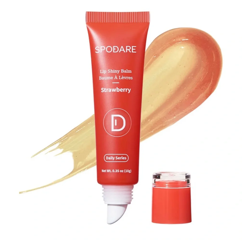 Lip Shiny Balm in Strawberry